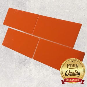Gloss Acrylic Rectangular Tiles: Custom Size & Color Options