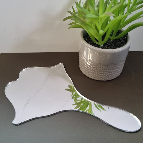 Hand Held Mirror Etsy