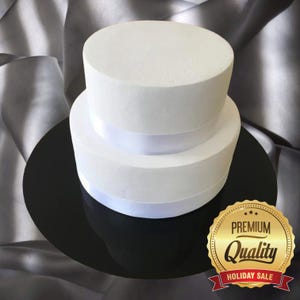 Coloured Acrylic Cake Boards - Many size, colour, shape (square, round etc)  (Custom Sizes & Colours)