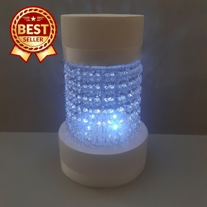 Crystal Style Acryl-Tortenständer-Kit mit LED-Leuchten