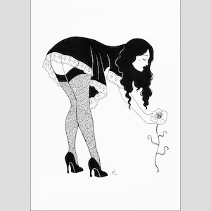 Original drawing &quot;Flower&quot;