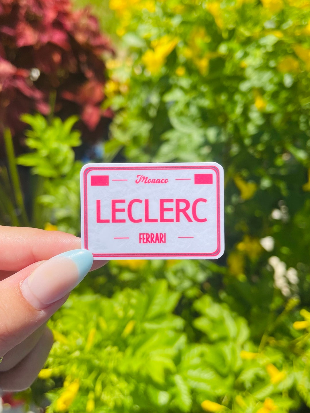 Cute F1 Driver Stickers Liscense Plate Inspo Cute F1 Stickers for