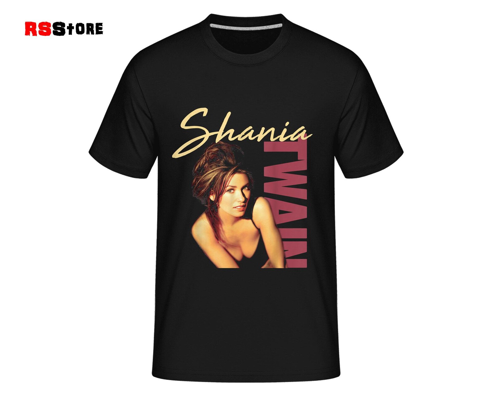 Shania Twain TShirt 100 Cotton T Shirt High Quality Etsy