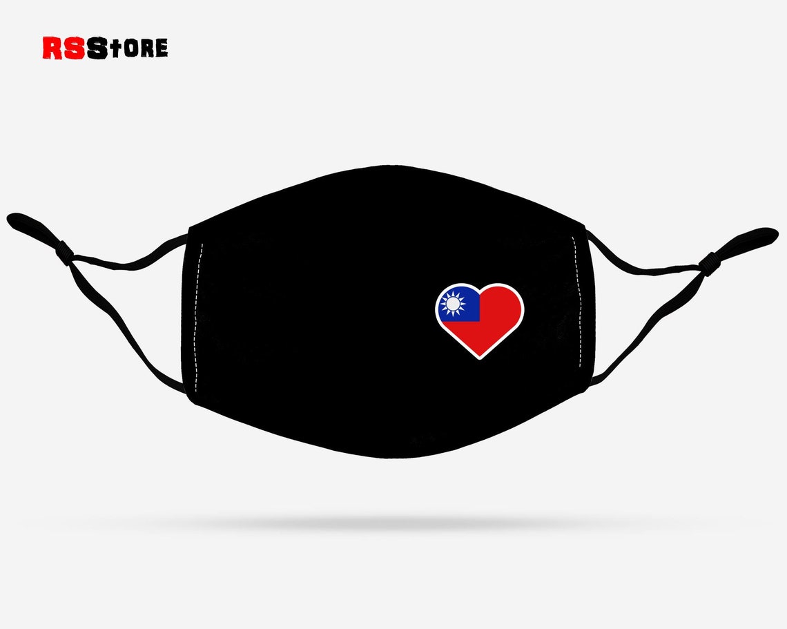 Taiwan Face Mask 3 Layers Washable and Reusable Etsy