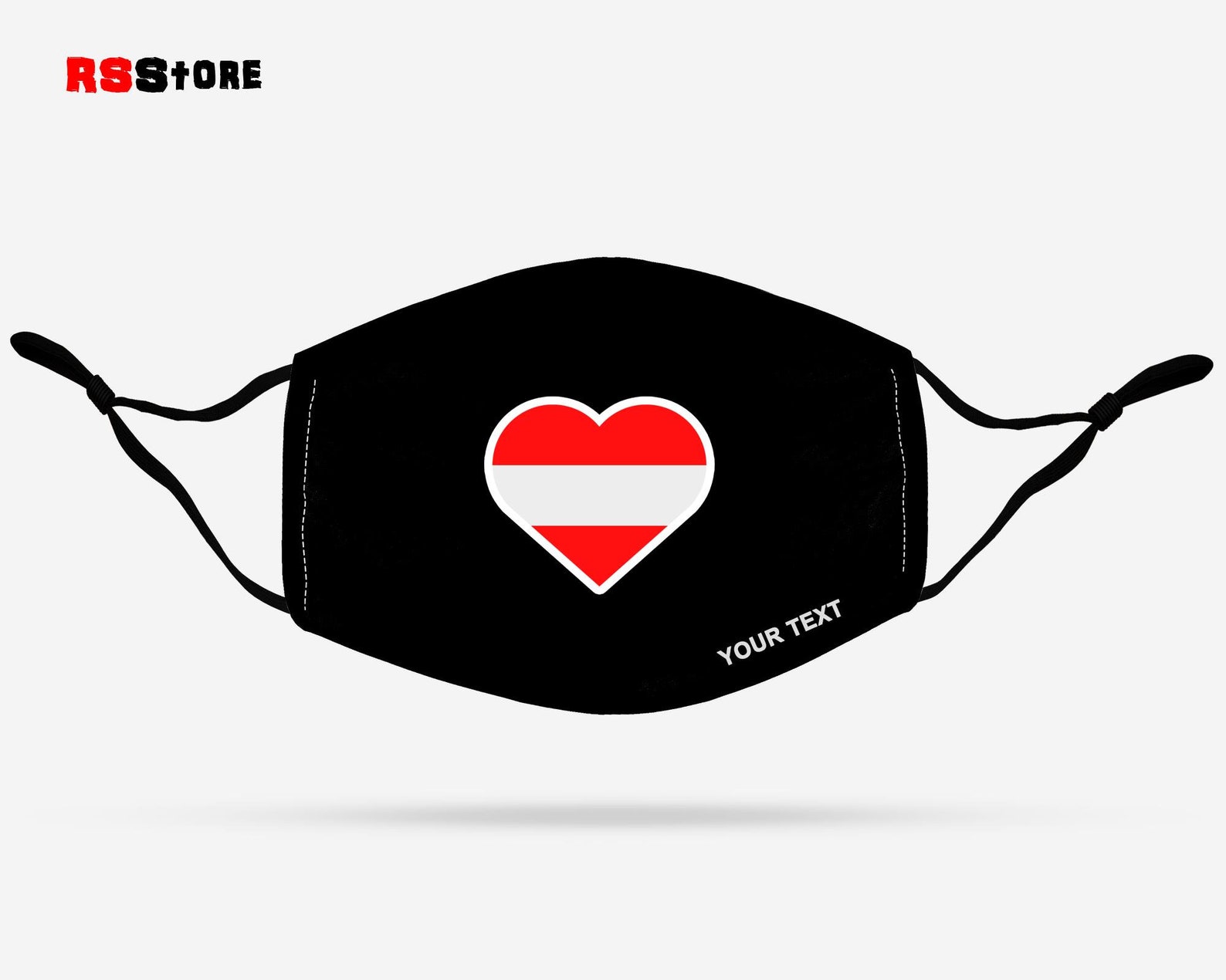 Austria Face Mask Personalized Face Mask Reusable Washable Etsy