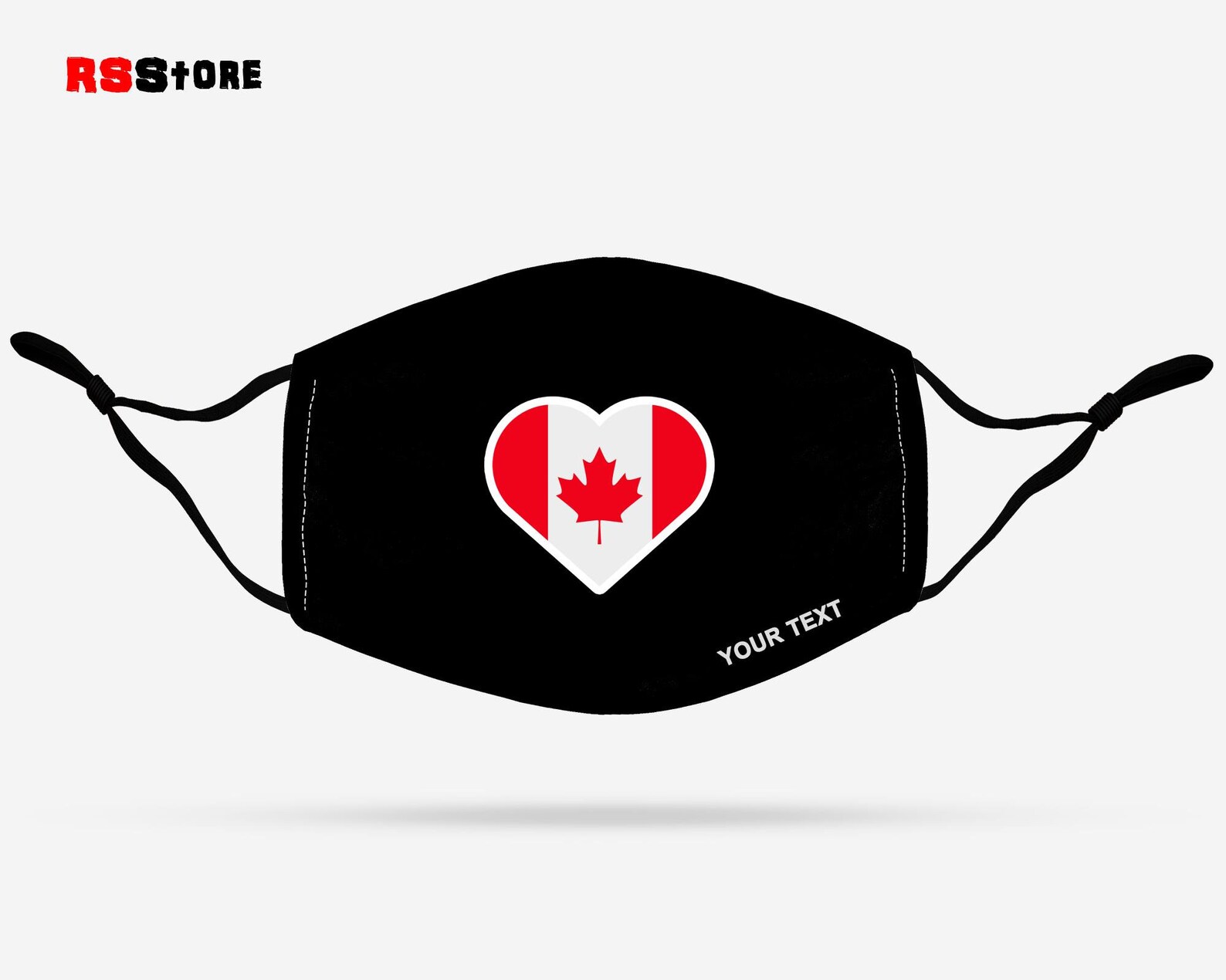 Canada Face Mask 3 Layers Washable and Reusable Etsy