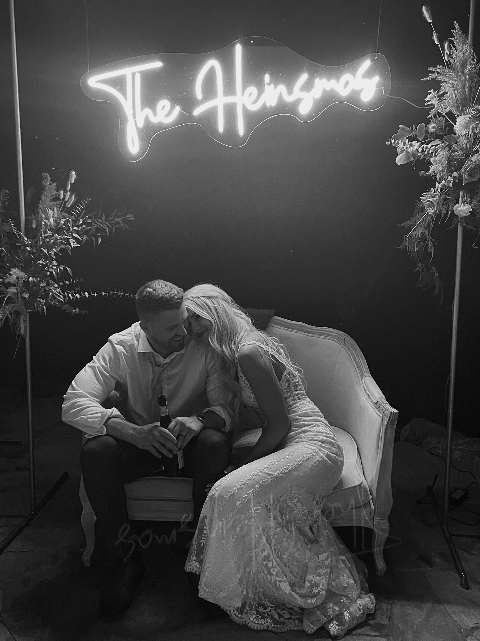 Custom Wedding Neon Sign. LED Custom Decor for Wedding Wall Etsy