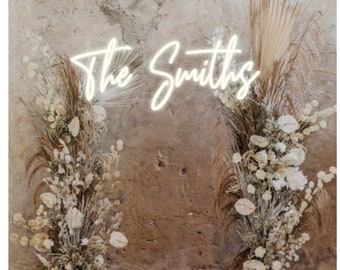 Custom Wedding light Sign. LED custom – Decor for wedding, Wall decor