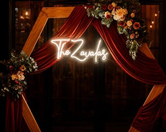 Custom Neon Sign for Wedding, Party, Wall Decor – Flex LED Art