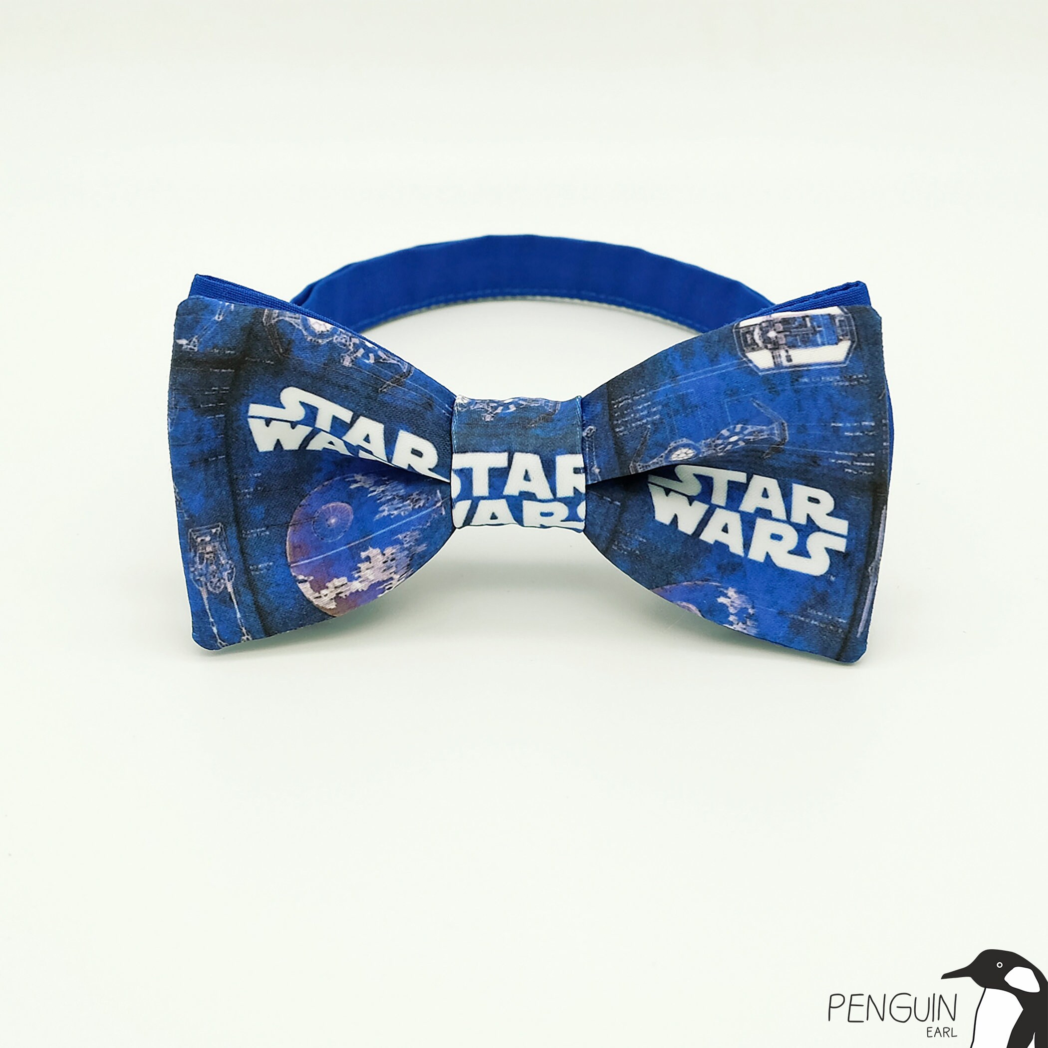 Star wars bow tie star wars bowtie geek bow tie blue bow Etsy