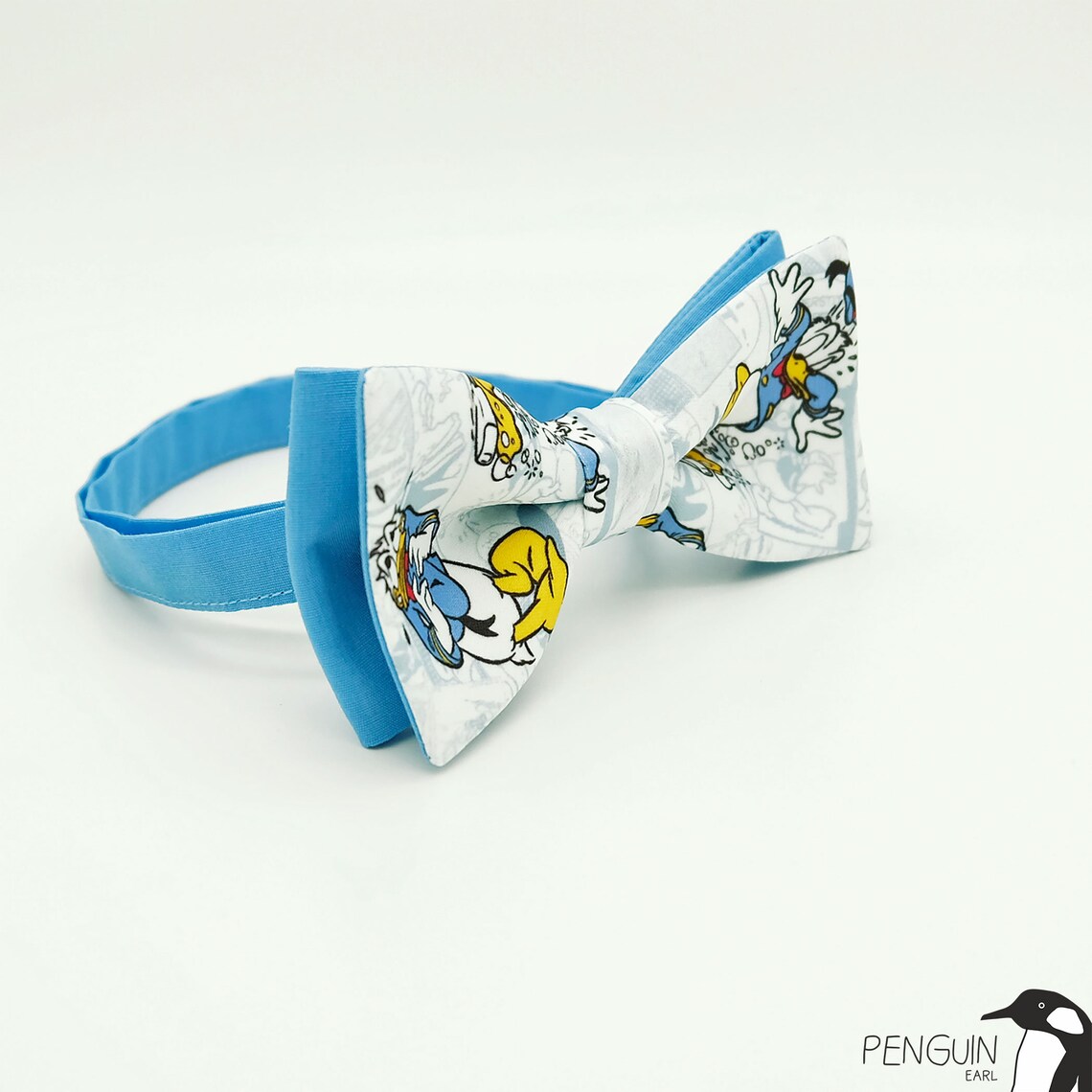 Donald Bow Tie Donald Bowtie Donald Duck Bow Tie Blue Bow | Etsy