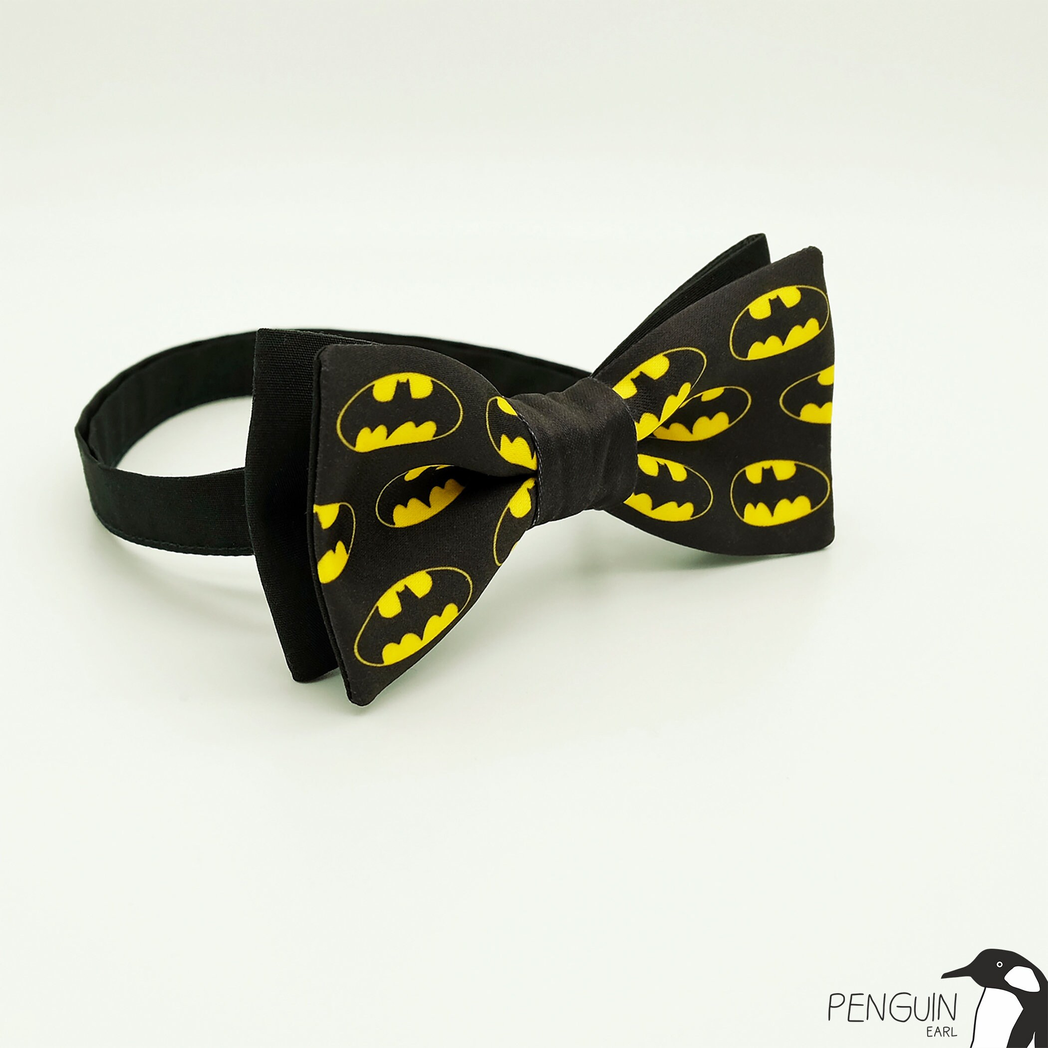 Batman bow tie bat man bowtie geek bow tie nerd bow tie Etsy