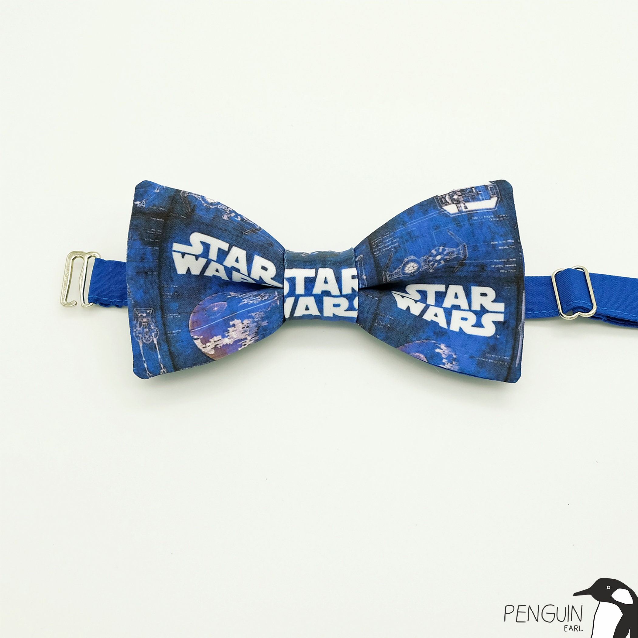 Star wars bow tie star wars bowtie geek bow tie blue bow Etsy