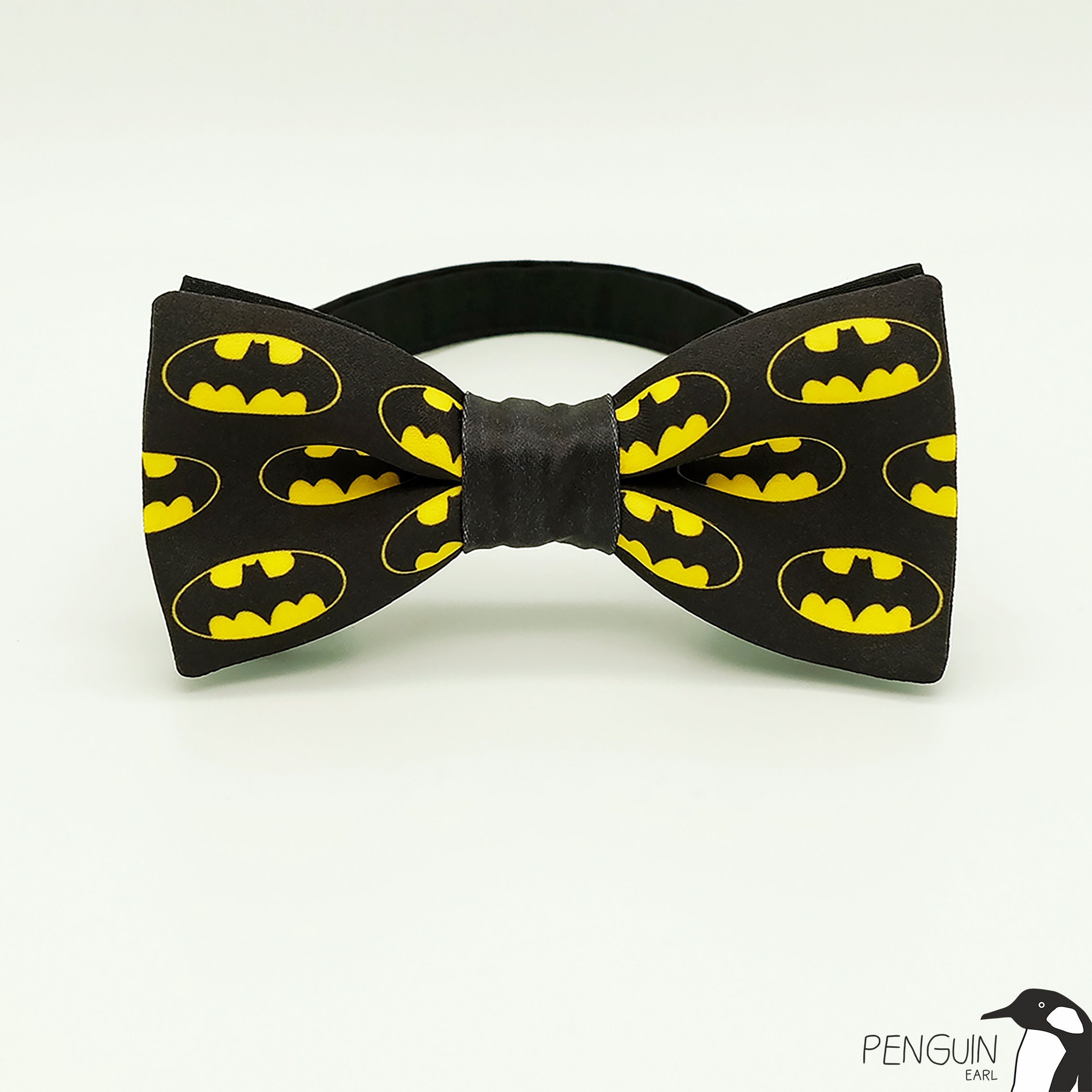 Batman bow tie bat man bowtie geek bow tie nerd bow tie Etsy