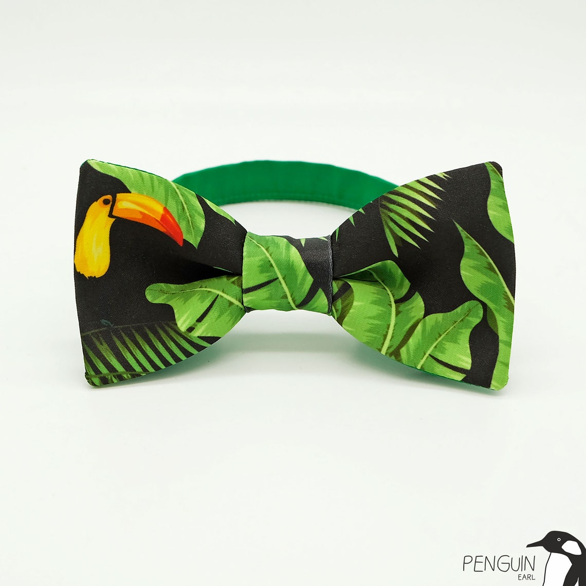 Toucan bow tie birds bowtie black bow tie bow tie for kids Etsy
