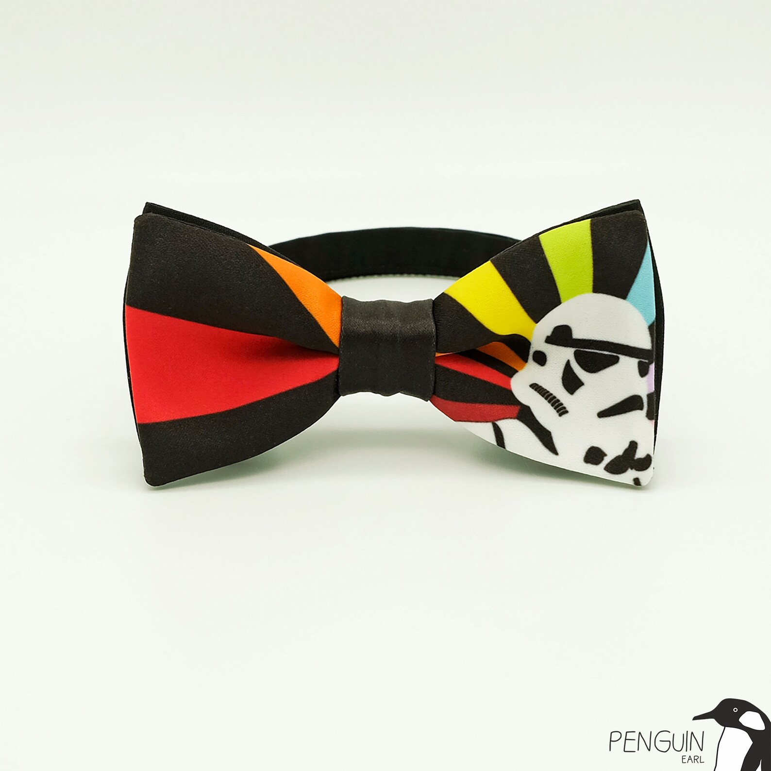 Stormtrooper Bow Tie Rainbow Bowtie Star Wars Bow Tie Etsy