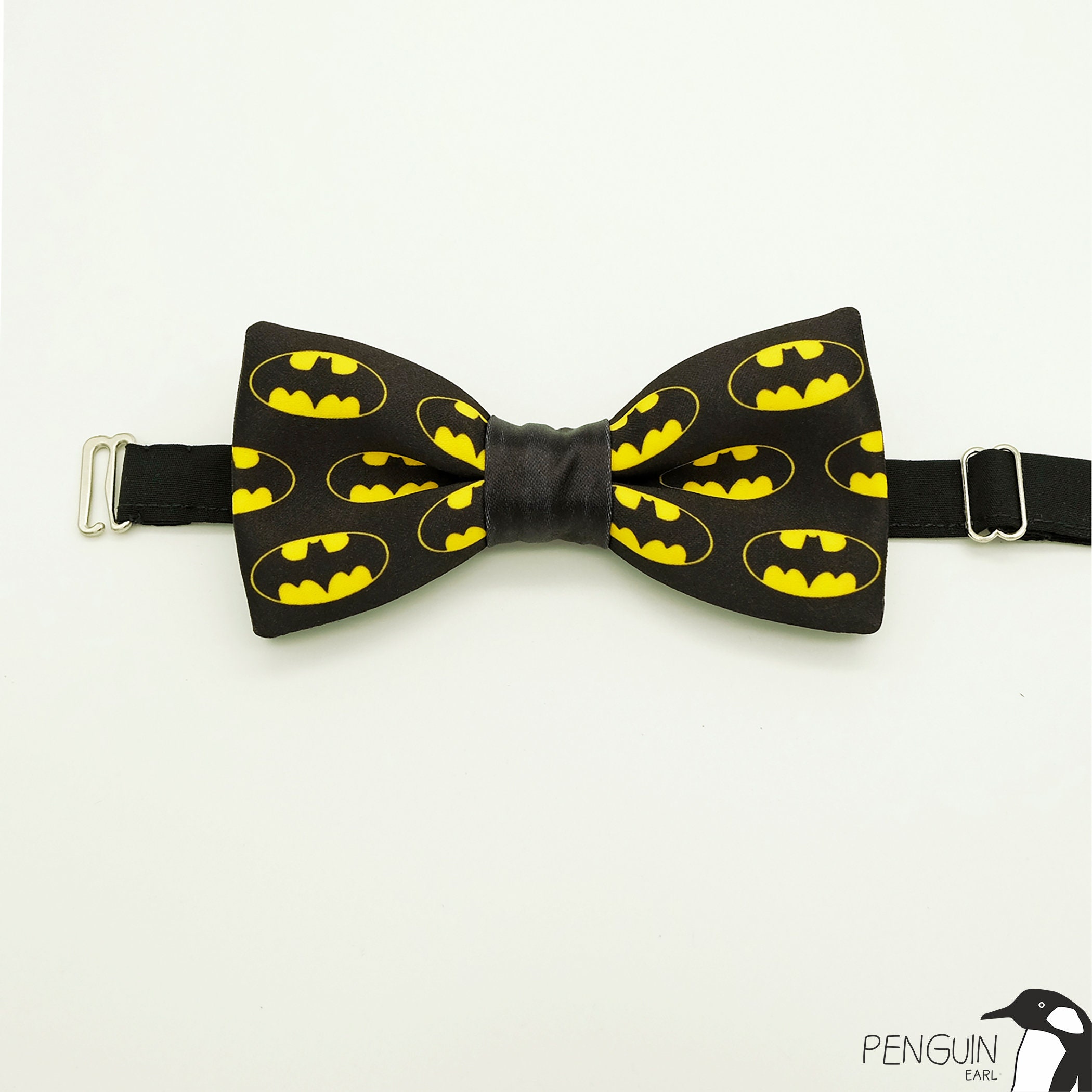 Batman bow tie bat man bowtie geek bow tie nerd bow tie Etsy