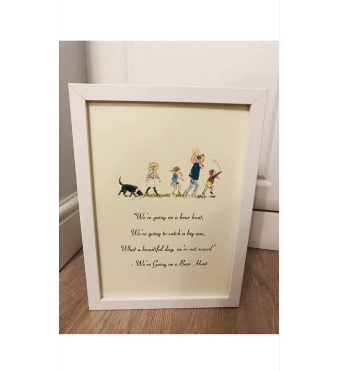 We’re Going on A Bear Hunt A4 Quote Art Print Unframed Book Story Gift ...