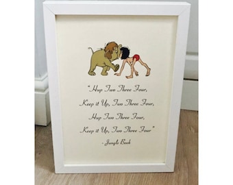 jungle book quotes etsy uk