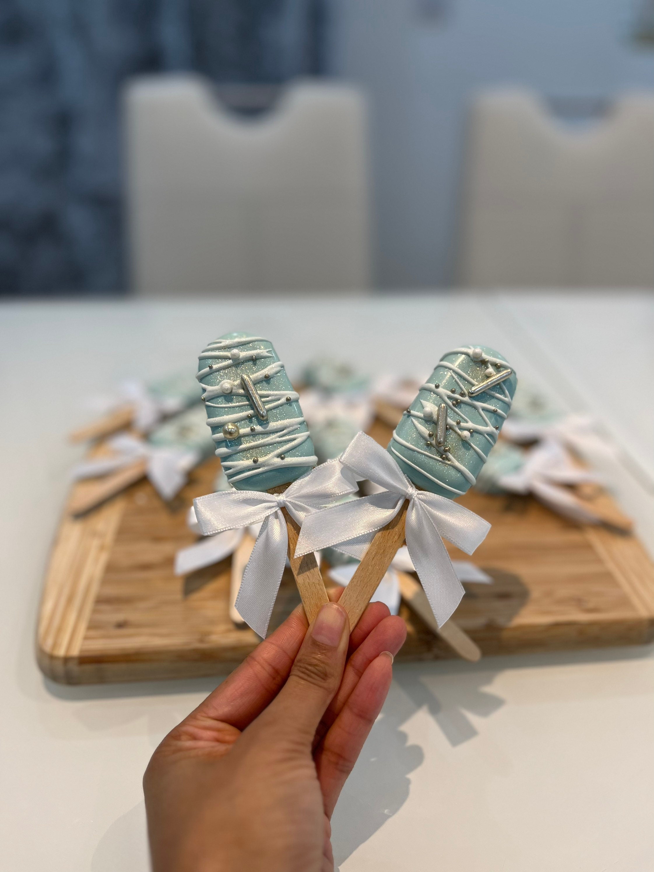 Mini Cakesicles Party Treats Birthday Gifts Cakesicle Etsy UK