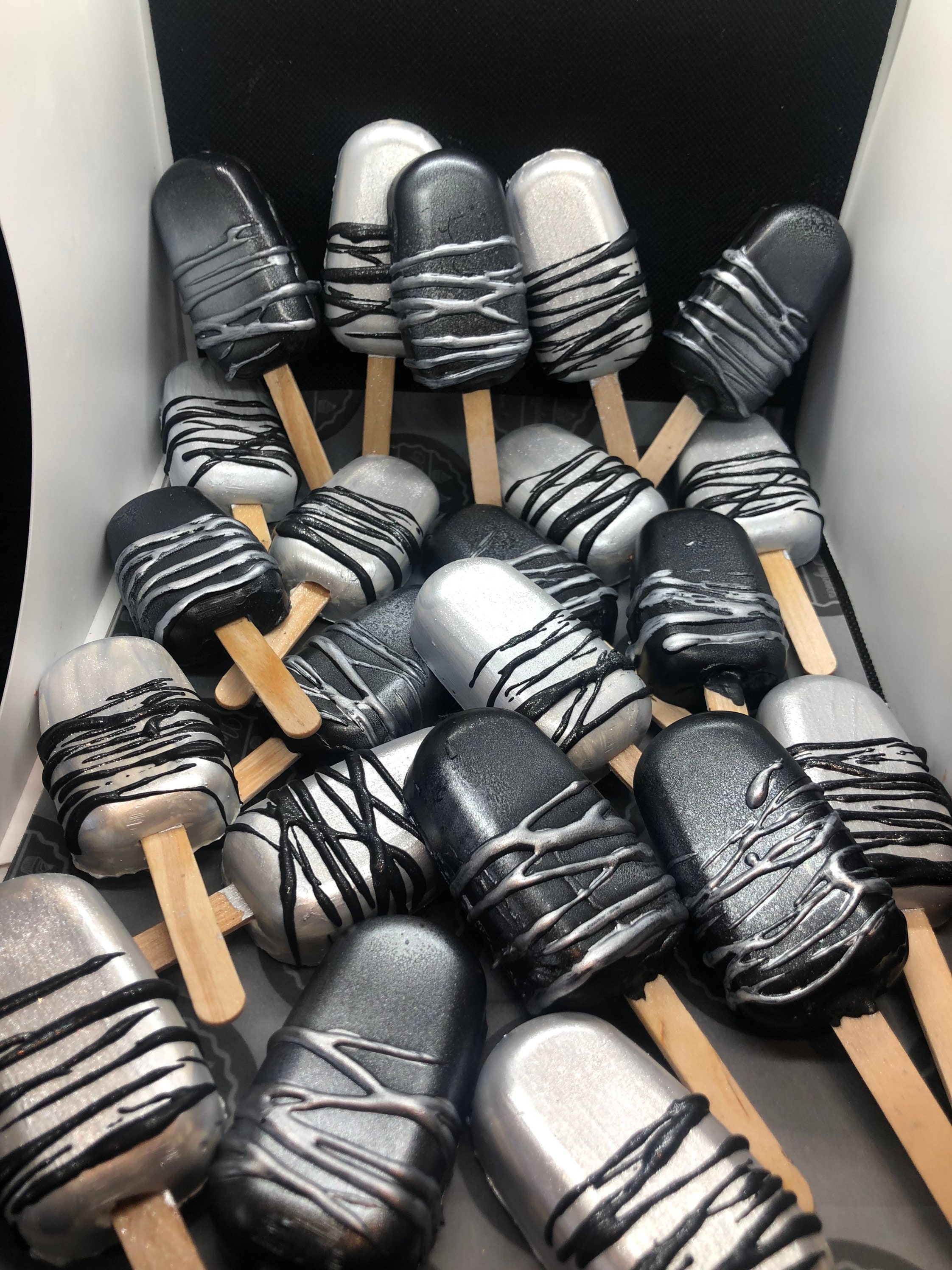 Mini Cakesicles Party Treats Birthday Gifts Cakesicle Etsy UK