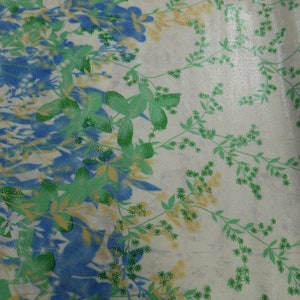 leaf printed pig skin
