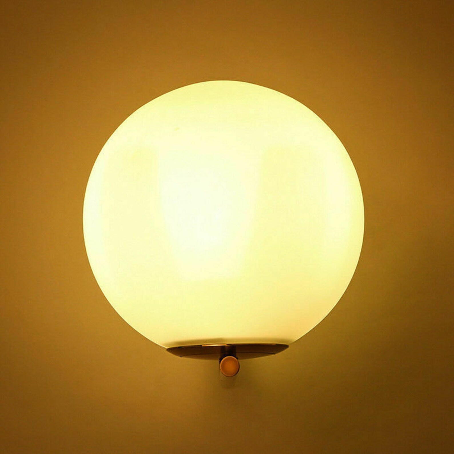 Wall Sconce Lamp Glass Globe Wall Sconce Modern Sconce Etsy