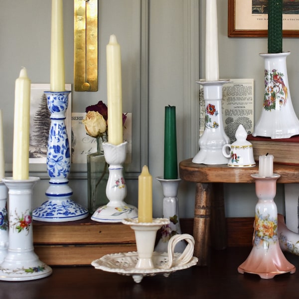 Ceramic Candlesticks Etsy