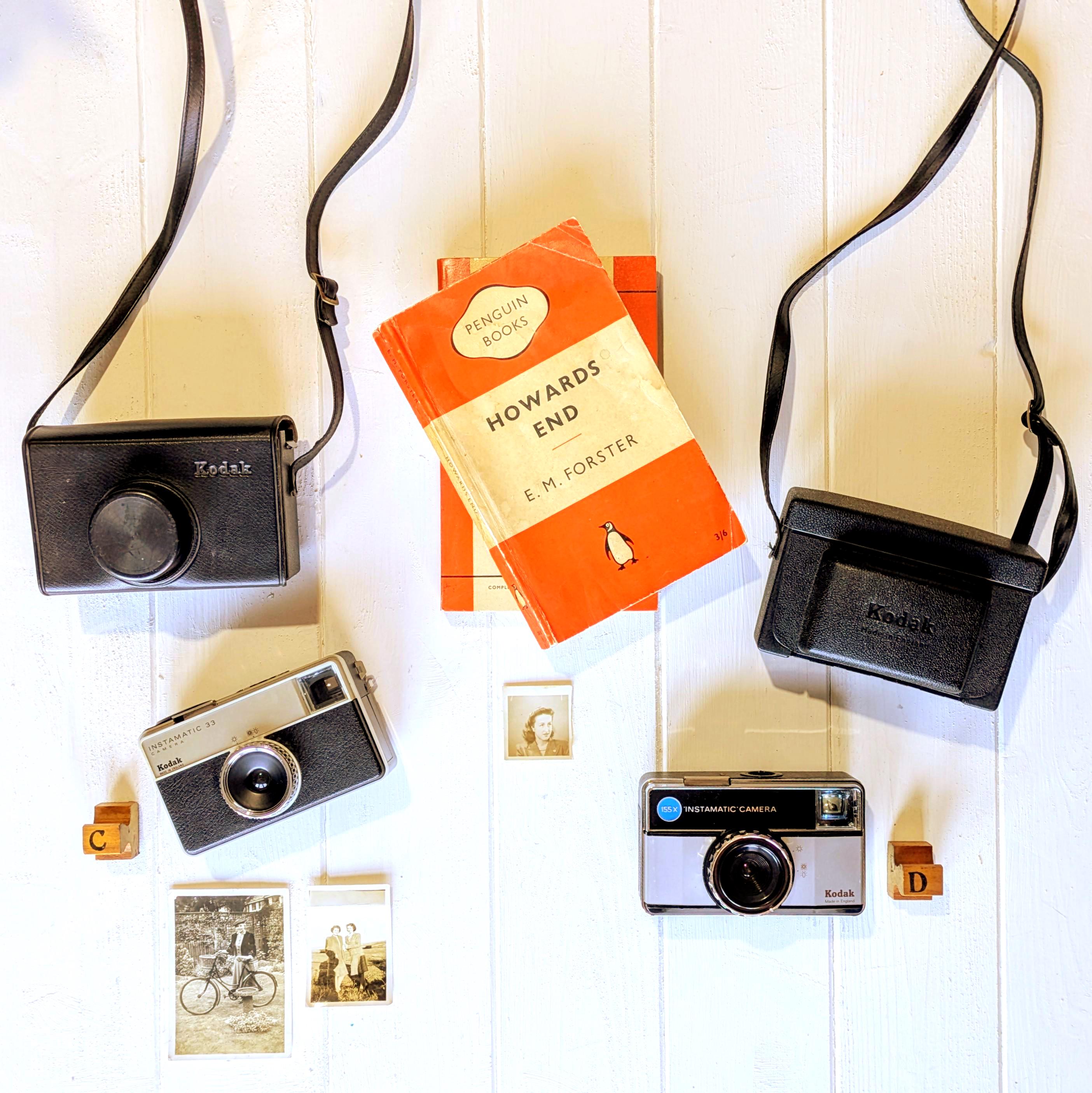 レトロカメラコレクション：1920年代～70年代のヴィンテージ装飾品