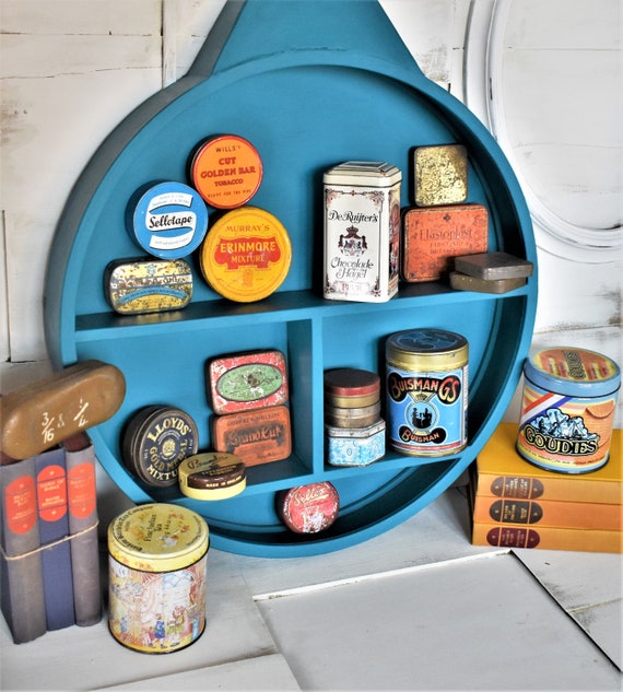 Vintage Tins. Collectable Antique Tins. Retro Advertising Etsy