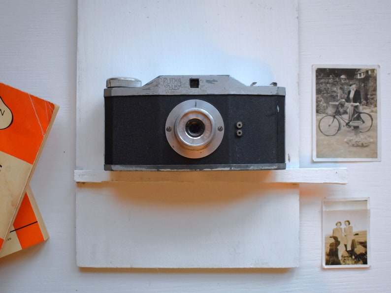 Vintage Camera. 1920s-1960s Retro Cameras & Cases. Box Cameras. Art Deco / MC Agfa, Halina, Cosina, Ensign, Dacora, Purma Photography Gift. 7. Purma Plus
