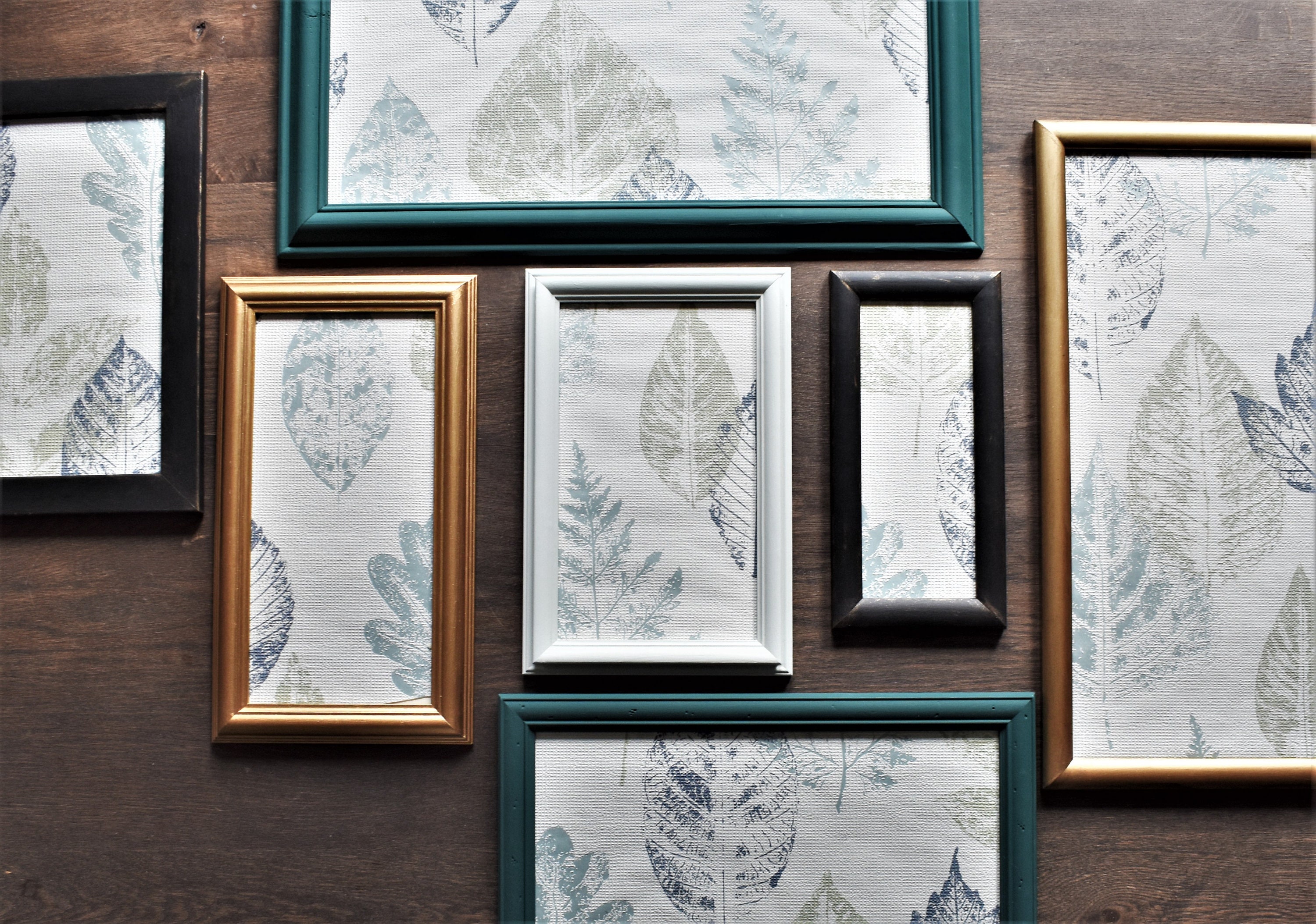 Thin/Long Vintage Wooden Frames. Wide Aspect Picture Frames in Etsy