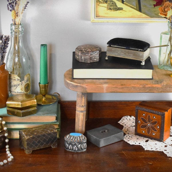 Vintage Silver Keepsake Box Etsy