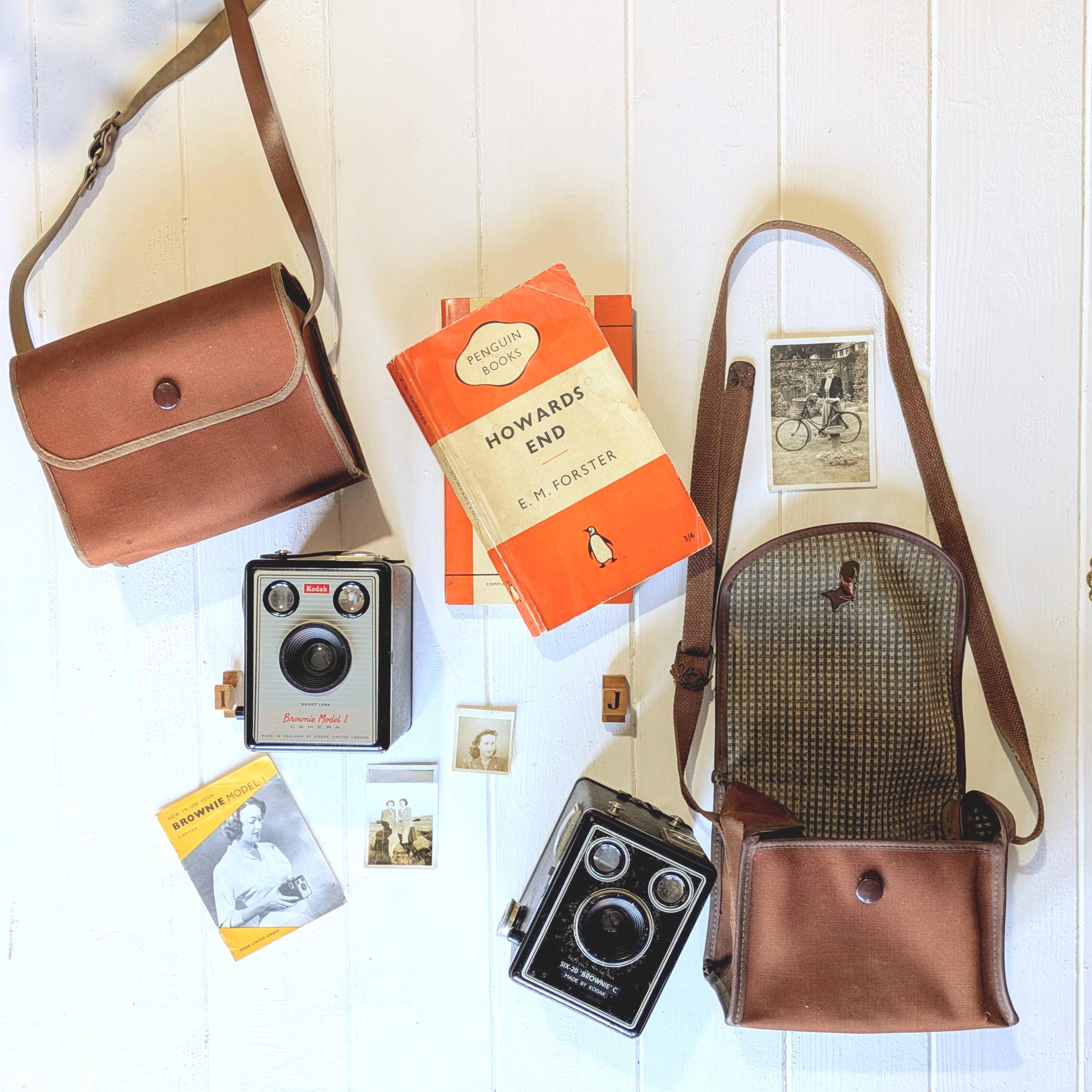 レトロカメラコレクション：1920年代～70年代のヴィンテージ装飾品