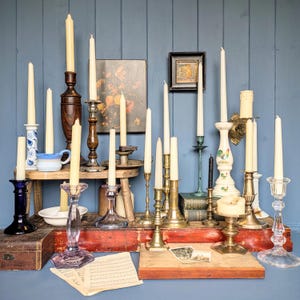 Vintage ornate wooden candlesticks - Etsy 日本