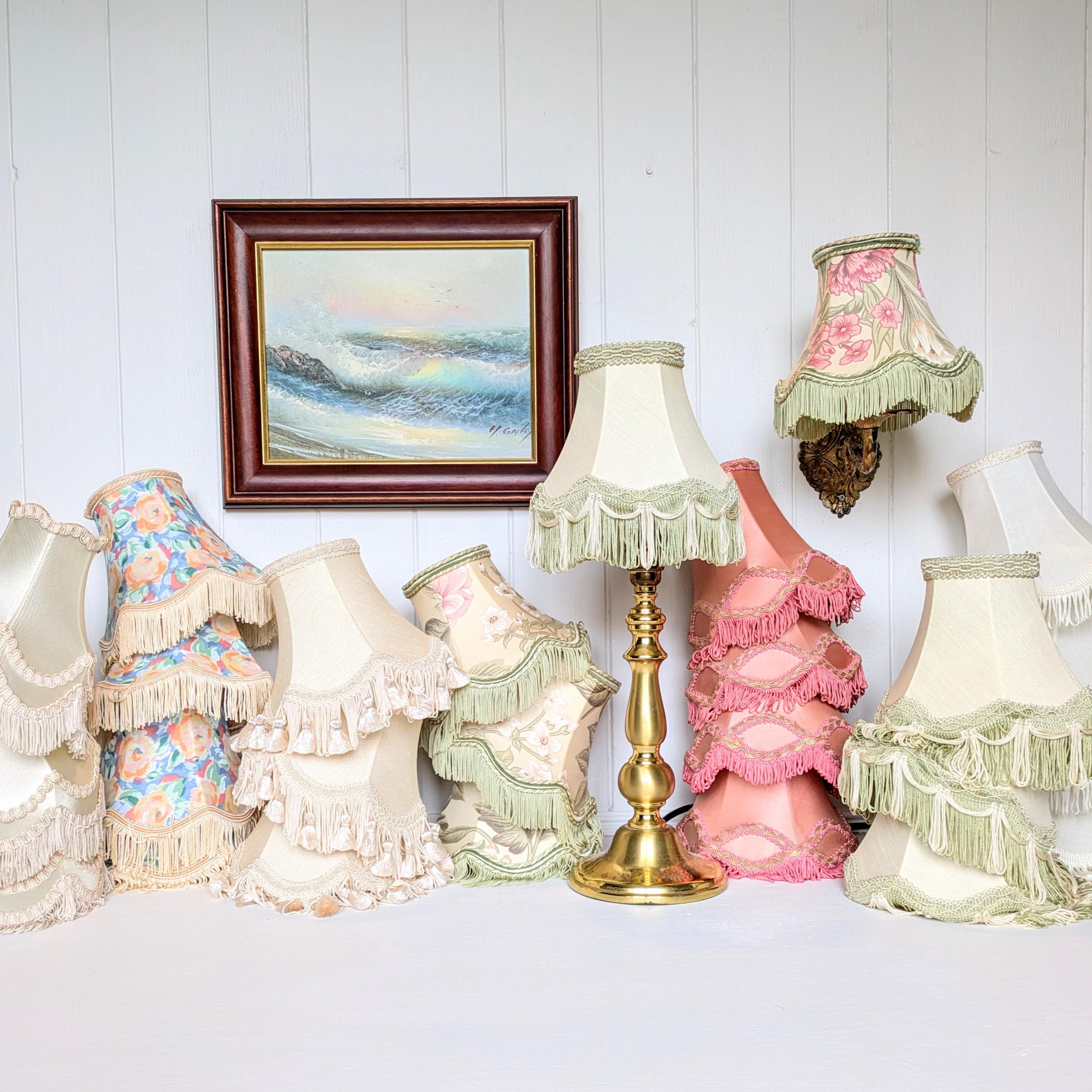Vintage fringe lamp - Etsy 日本