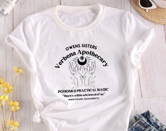 Practical Magic - There&#39;s a little witch in all of us T-shirt, Practical Magic Shirt, Witch Shirt, Owens Sisters Shirt, Halloween Shirt