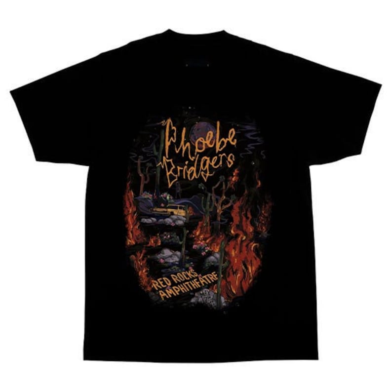 Phoebe Bridgers Red Rocks Amphitheatre Tshirt, Phoebe Bridgers Shirt, Phoebe Merch, Indie Rock Music 