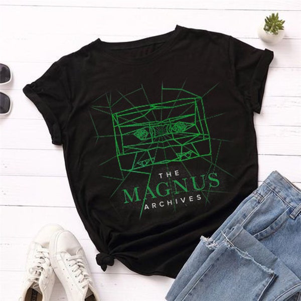 Classic The Magnus Archives Tshirt, Magnus Archives Poster, Horror Fiction Shirt, Jurgen Leitner Rant, Statement Begins, Wheel of Fears