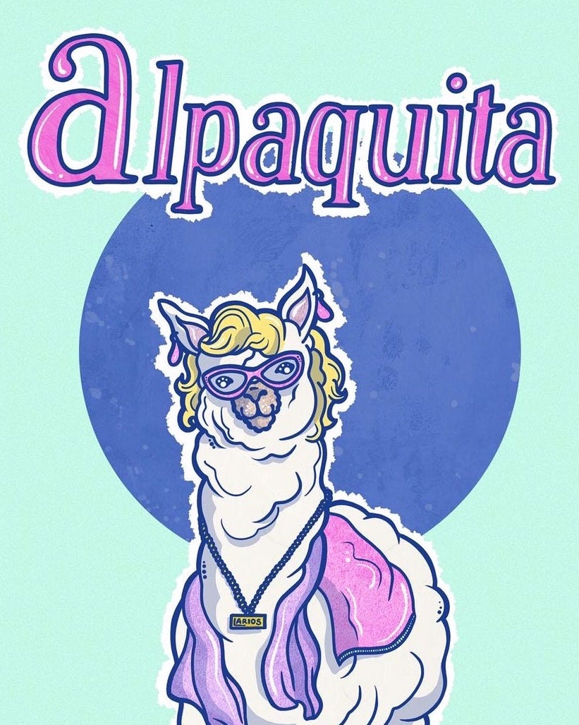 Alpaquita Salas Sheet Poster Illustration Paquita Salas Spain alpaquita-salas-sheet-poster-illustration-paquita-salas-spain