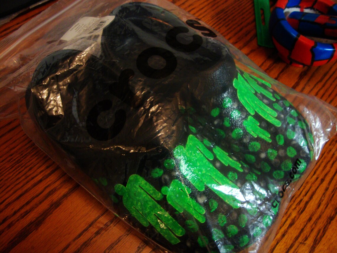 Billie Eilish Blohsh man crocs new with bag and tags size 8 Etsy