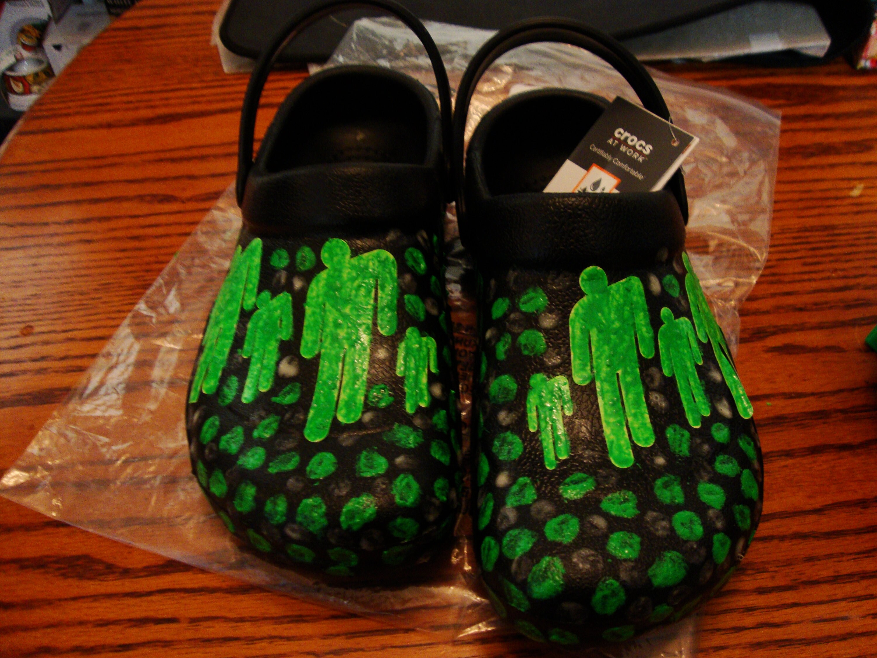 Billie Eilish Blohsh man crocs new with bag and tags size 8 Etsy