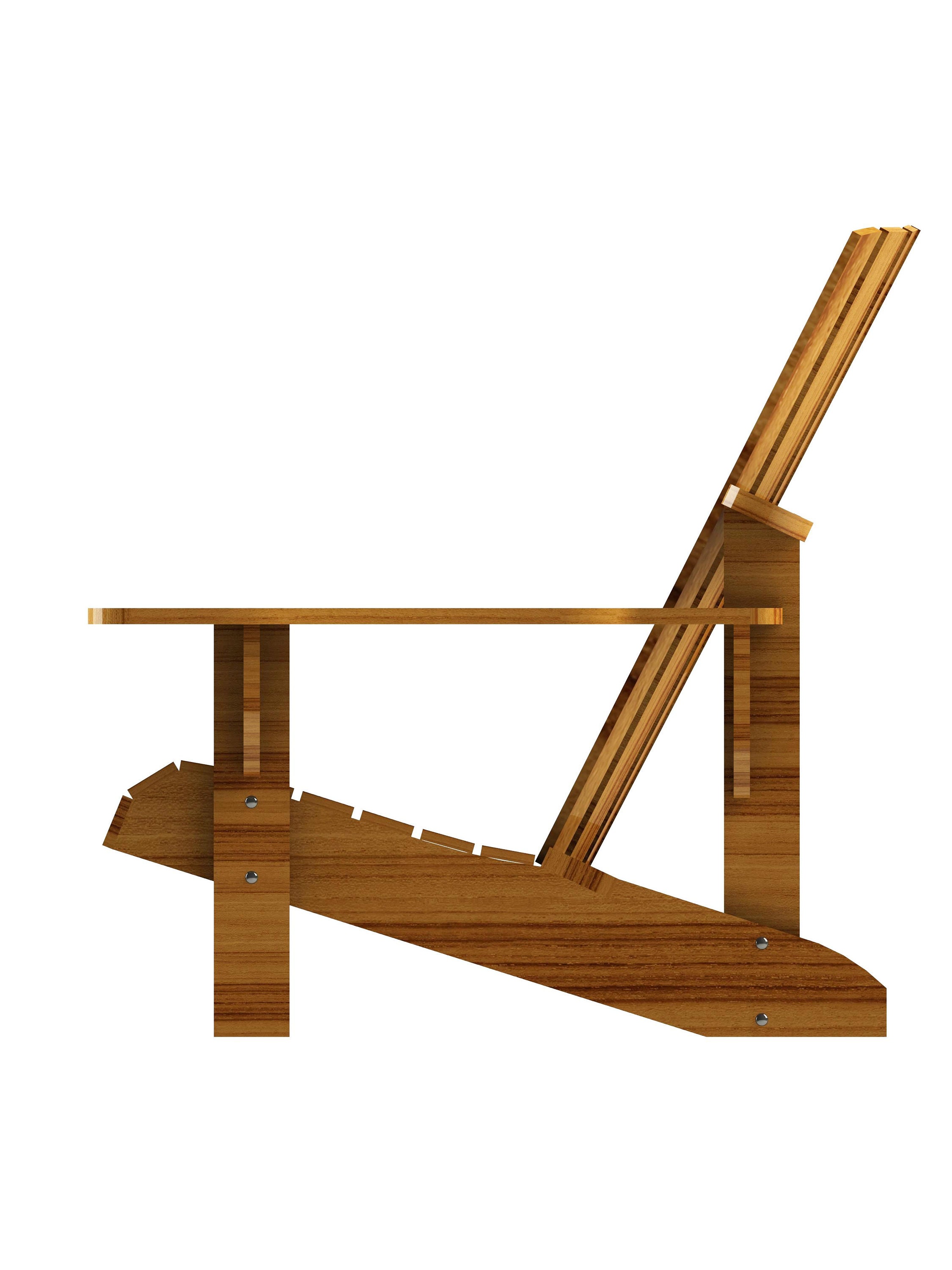 Woodworking Classic Adirondack Chair Plans PDF Instant Download - Etsy