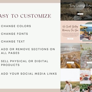 Puede incluir: Una maqueta de sitio web para un negocio de picnics de lujo en Texas. El sitio web presenta im&aacute;genes de configuraciones de picnics en varios lugares, incluida una playa y un campo. El sitio web tambi&eacute;n incluye texto que dice "Creamos recuerdos emocionantes para ti" y "Paquete b&aacute;sico" y "Paquete de lujo".
