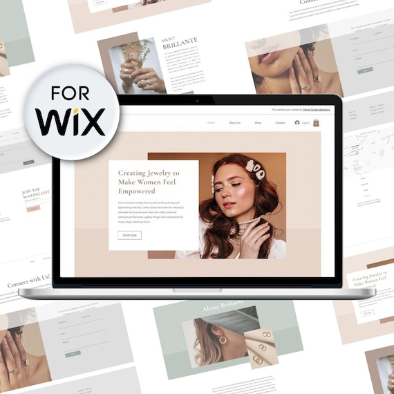 Jewelry shop store websites