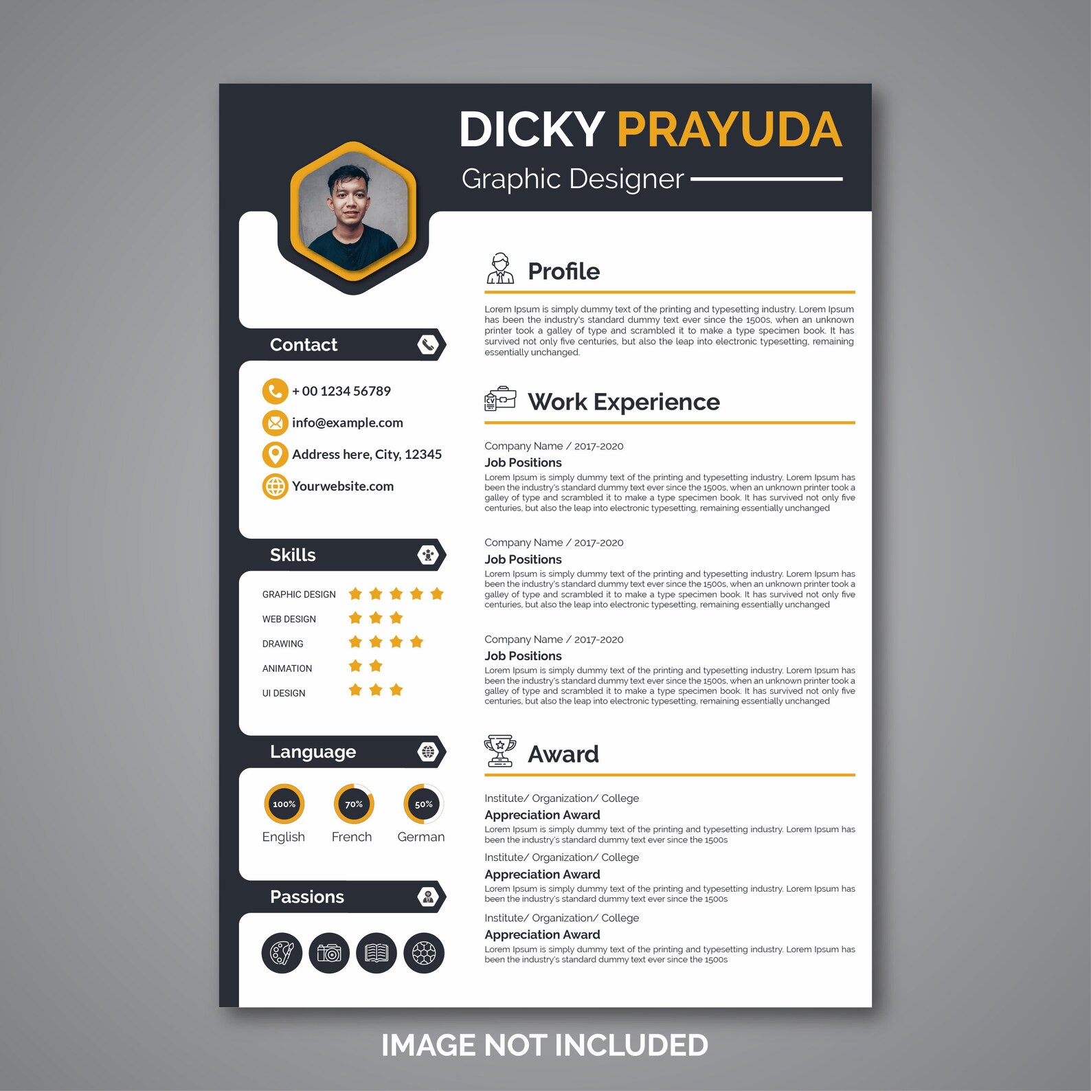 Adobe Acrobat Resume Template