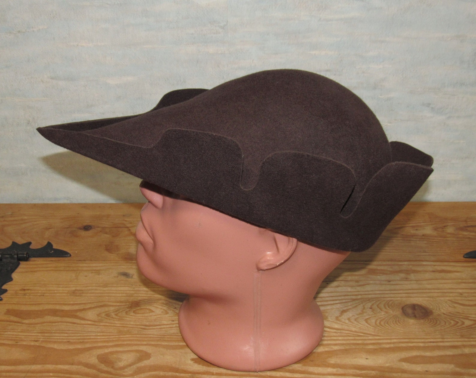 Felt medieval hat Archers hat Medieval cap bycocket Etsy