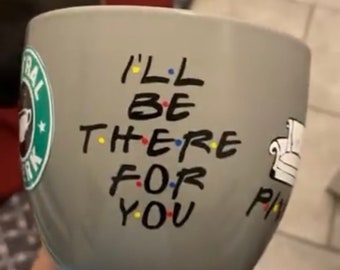 Tasse d’amis • tasse d’avantage central • cadeau d’ami • cadeau de tasse d’amis • Je vais bien • cadeau de demoiselle d’honneur • cadeau de garçon d’honneur • cadeau de fête de mariage
