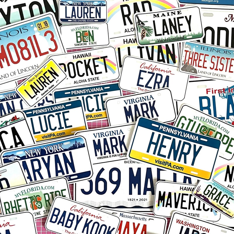 Sticker Underplate Front Plate Stickers - Etsy