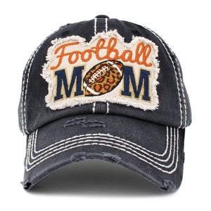 Football Mama Vintage Trucker Hat